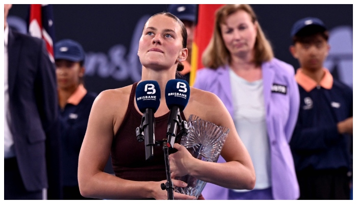 Ukrainian tennis star Marta Kostyuk