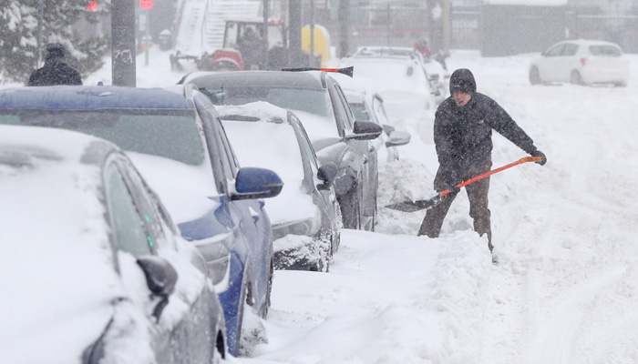 Moscow experiences fifth heaviest snowfall