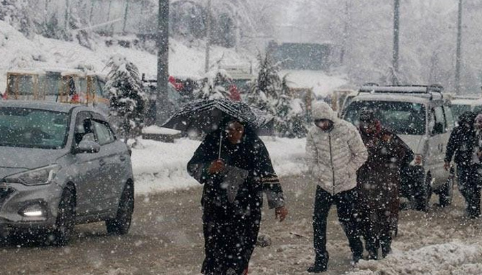 Severe cold weather forecast in Kashmir