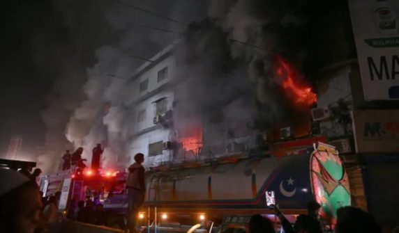 Gul Plaza lacked emergency exits and firefighting arrangements