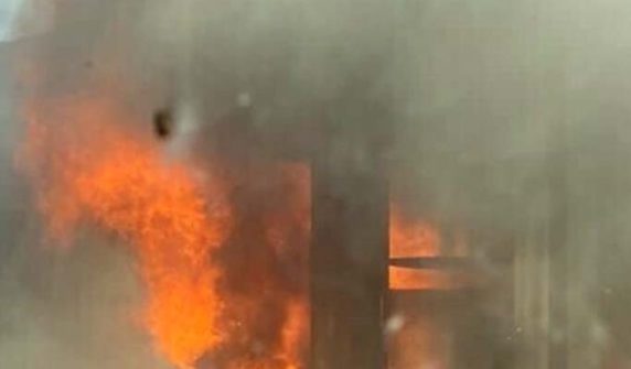 5 people burnt in house fire on Bedian Road
