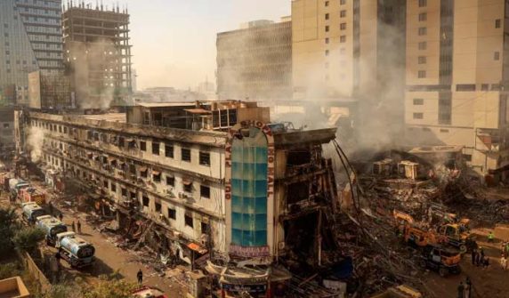 Building cannot be demolished until last missing person is found
