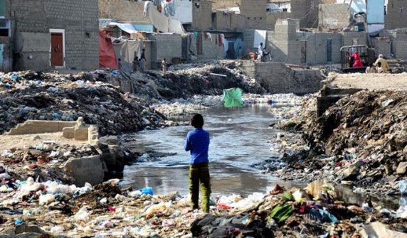 Ban on throwing garbage