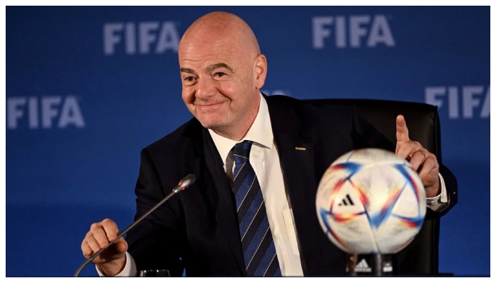 FIFA President Gianni Infantino announces visit to Pakistan