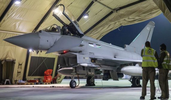 Britain deploys fighter jets to Qatar