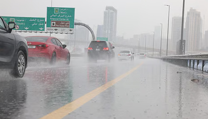 Rain in the United Arab Emirates