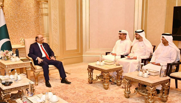 Abu Dhabi Ports Group meets President Zardari
