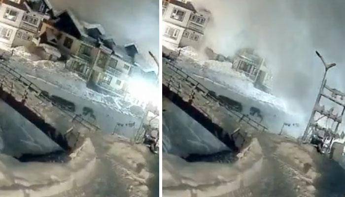 Video of avalanche in occupied Jammu and Kashmir goes viral