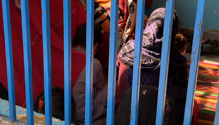 Number of female prisoners in Afghan prisons