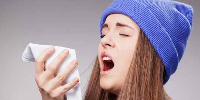 Frequent sneezing in winter?
