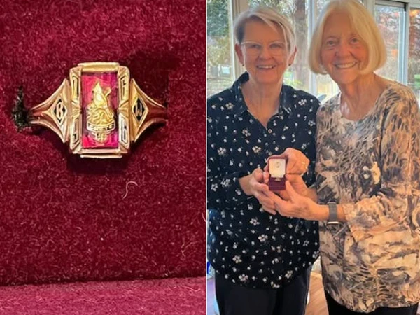 Missing ring returned to owner decades later