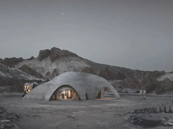 What will houses built for living on the moon be like?