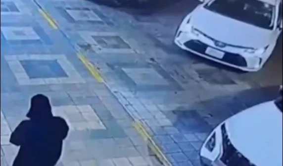 The bravery of a woman wearing a burqa