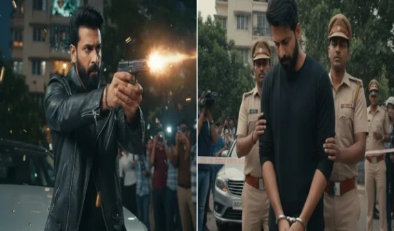 Famous Indian actor arrested for shooting at residential building