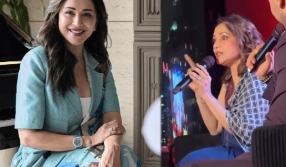 What did Madhuri Dixit do twice a day?