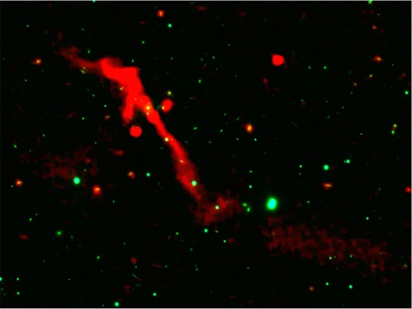 A black hole that had been dormant for 100 million years