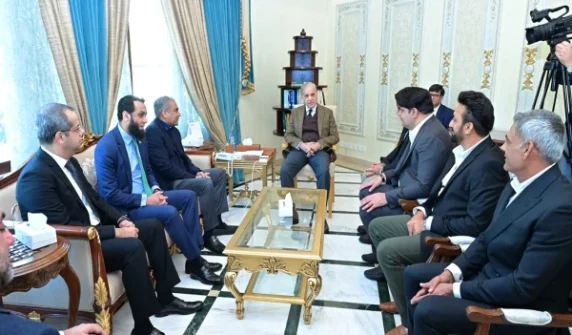 Representatives of two new PSL teams meet with the Prime Minister