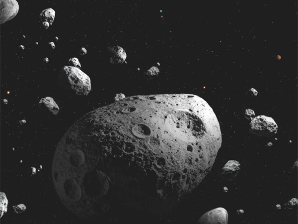 An asteroid the size of eight football fields
