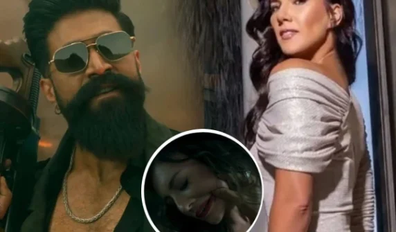 Who is the actress with the viral scene from actor Yash's film 'Toxic'?