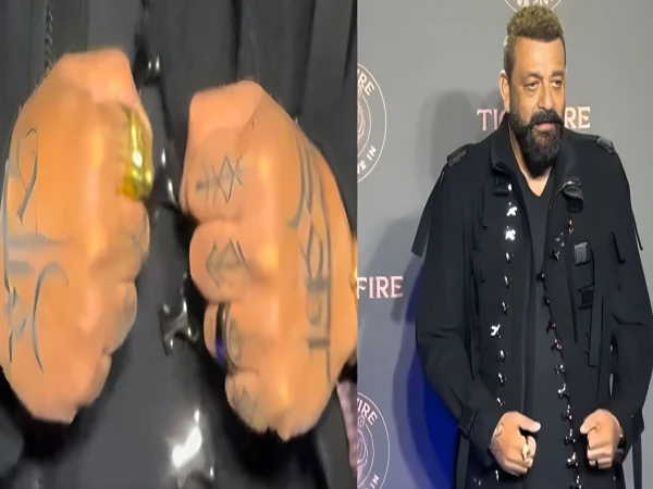 Why did Sanjay Dutt get Iqra's name tattooed on his hand