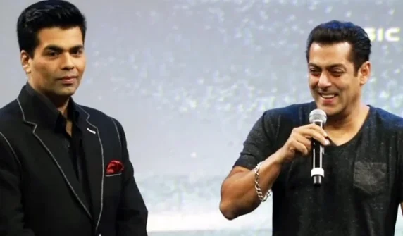 Why did Karan Johar cry in Salman Khan's vanity van?