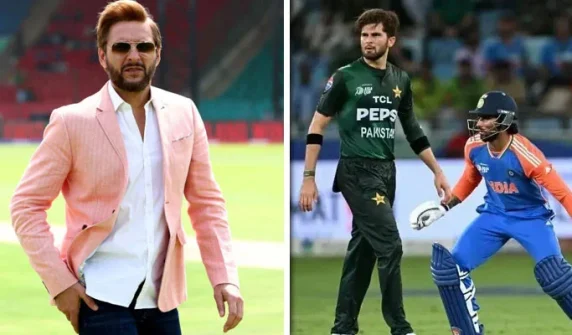 Shahid Afridi's reaction to the resumption of the Pakistan-India match
