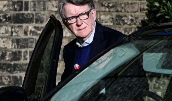 Former British ambassador arrested after name appears in Epstein files