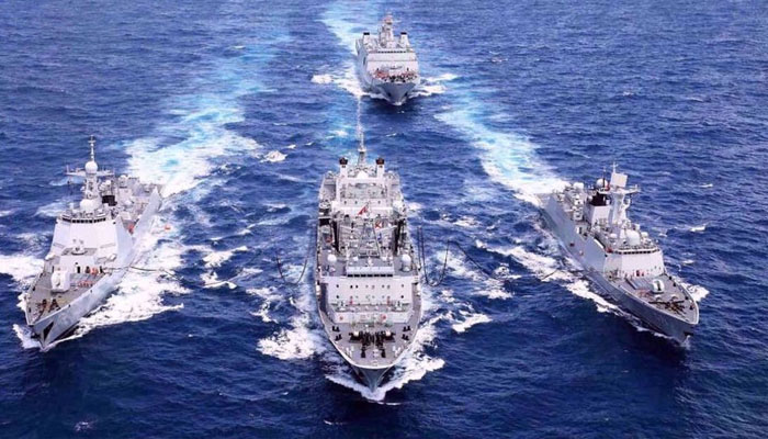 Russia and China announce joint naval exercises