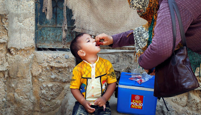 7-day anti-polio campaign to begin in Karachi today