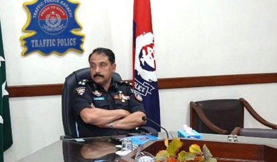 Traffic Police Chief Pir Muhammad Shah