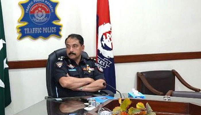 Traffic Police Chief Pir Muhammad Shah