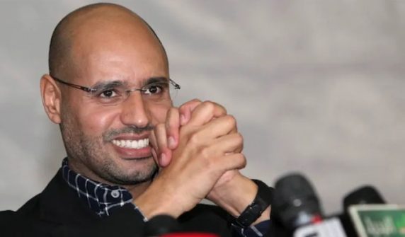 son of former Libyan leader Muammar Gaddafi