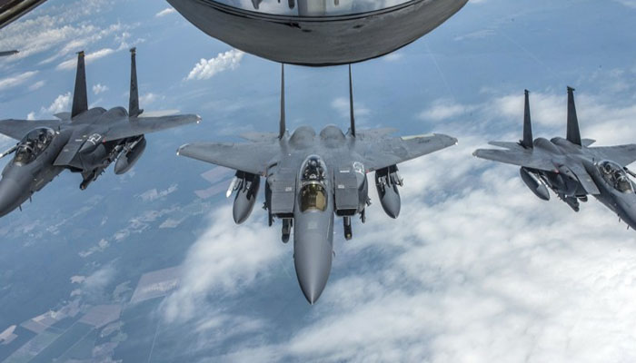 US approves sale of F-15 fighter jet components to Saudi Arabia