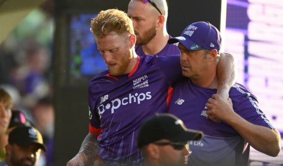 English cricket team captain Ben Stokes seriously injured by ball