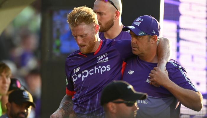 English cricket team captain Ben Stokes seriously injured by ball