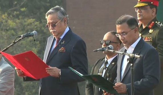Tariq Rahman sworn in as Bangladesh Prime Minister
