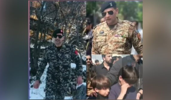 Martyred Lieutenant Colonel Prince Gul Faraz laid to rest with military honors