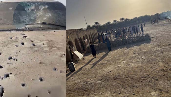 Unknown persons opened fire on a house in Turbat