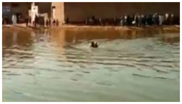 A 7-year-old child drowned in a water hole in Master Colony