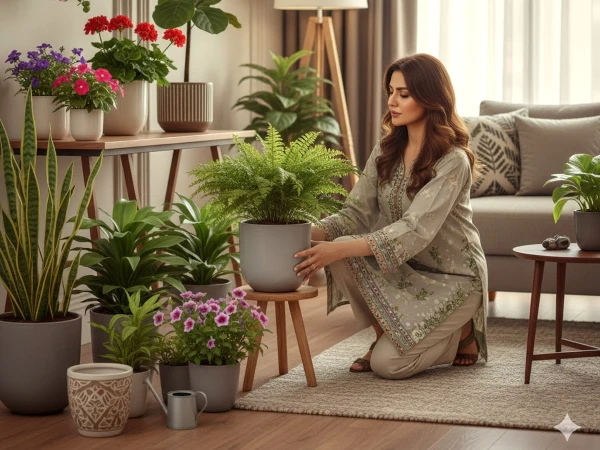 Tips for maintaining greenery and freshness inside the house