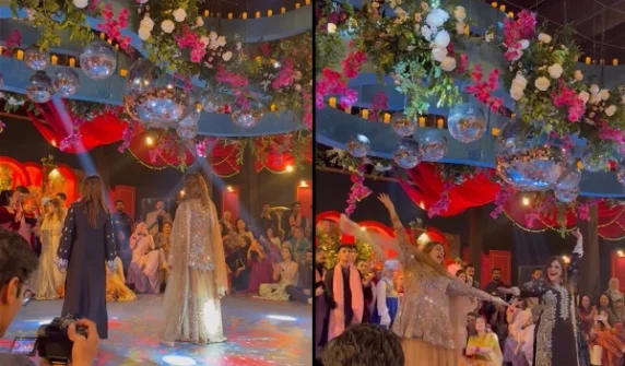 Kubra Khan and Shazia Wajahat's dance