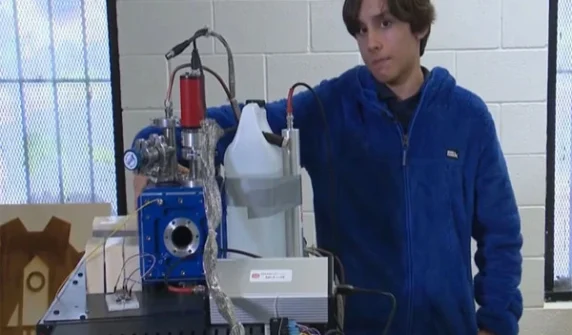 12-year-old student performs nuclear fusion