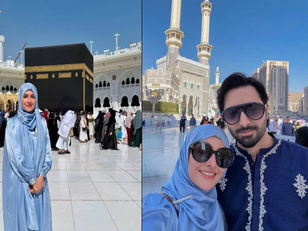 Aiza and Danish began Ramadan with a blessing in Mecca