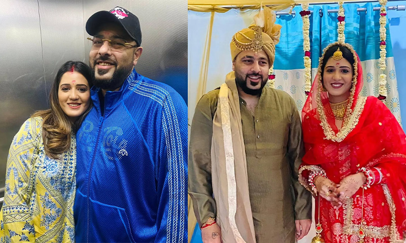 Did Indian singer Badshah get married quietly?