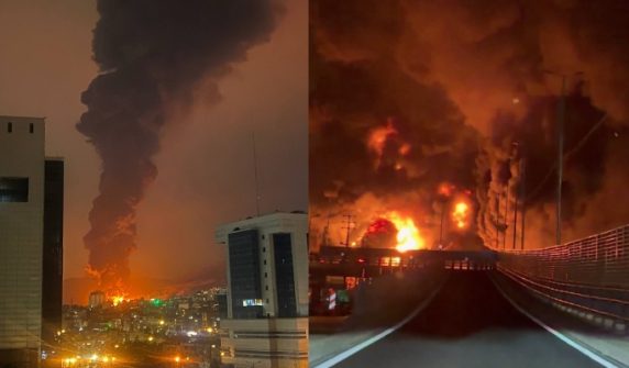 US and Israel launch massive bombardment of Iranian oil facilities
