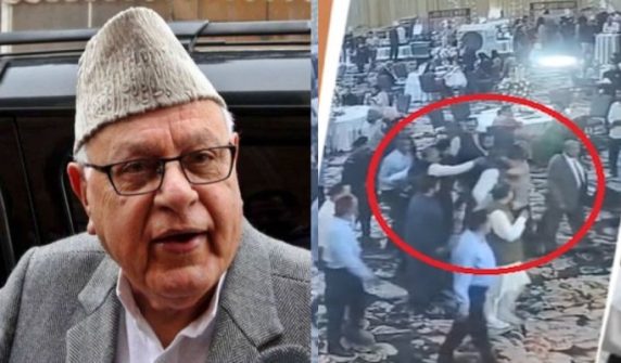 Former Chief Minister of Occupied Kashmir Farooq Abdullah