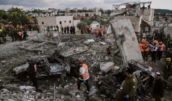 Scenes of destruction in Israel from Iranian missiles emerge
