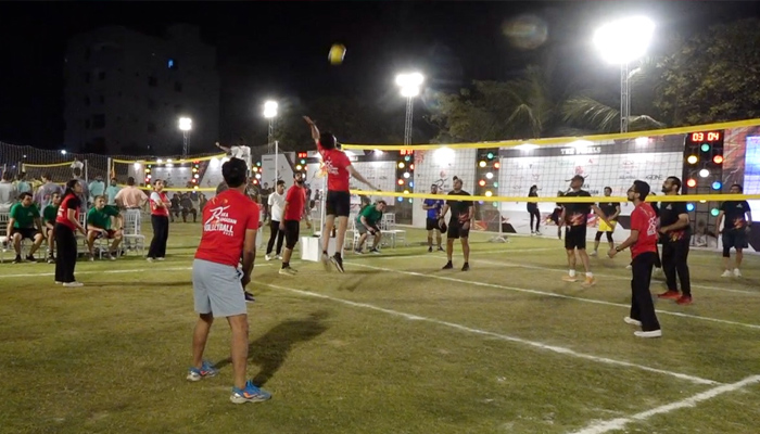Ramadan Raka Volleyball Festival held in Karachi