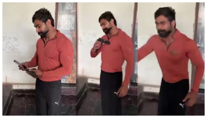 Man accidentally shoots himself with loaded pistol while recording video for friend