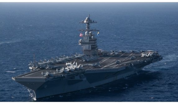 US aircraft carrier begins returning to port after Iran war